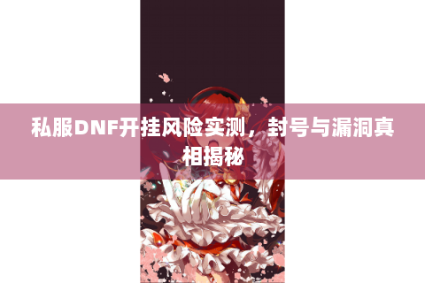 私服DNF开挂风险实测，封号与漏洞真相揭秘