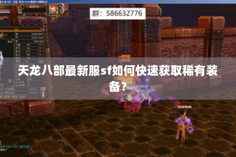 天龙八部最新服sf如何快速获取稀有装备？