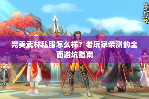 完美武林私服怎么样？老玩家亲测的全面避坑指南