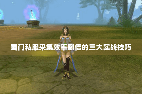 蜀门私服采集效率翻倍的三大实战技巧