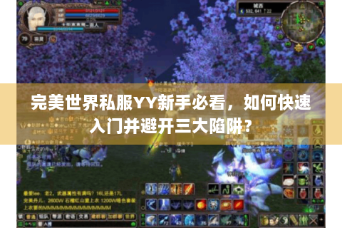 完美世界私服YY新手必看，如何快速入门并避开三大陷阱？