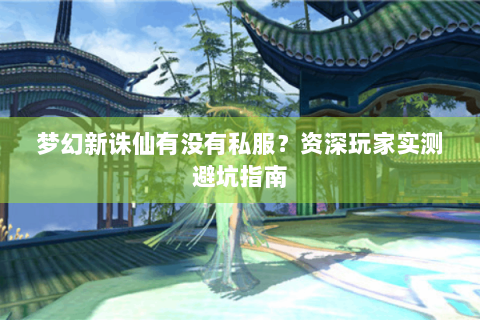 梦幻新诛仙有没有私服？资深玩家实测避坑指南