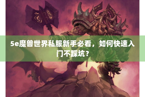 5e魔兽世界私服新手必看，如何快速入门不踩坑？