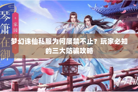 梦幻诛仙私服为何屡禁不止？玩家必知的三大防骗攻略
