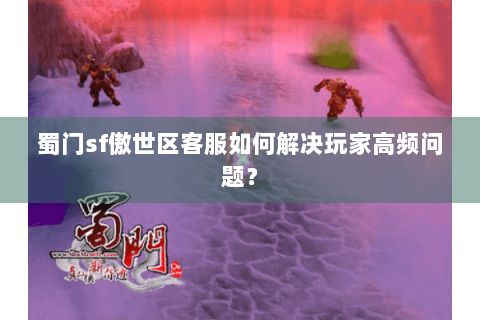 蜀门sf傲世区客服如何解决玩家高频问题？