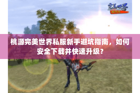 桃源完美世界私服新手避坑指南，如何安全下载并快速升级？
