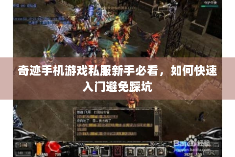 奇迹手机游戏私服新手必看，如何快速入门避免踩坑
