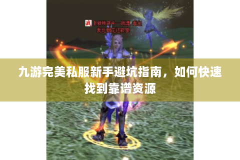 九游完美私服新手避坑指南，如何快速找到靠谱资源