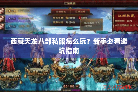 西藏天龙八部私服怎么玩？新手必看避坑指南
