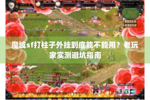 魔域sf打柱子外挂到底能不能用？老玩家实测避坑指南